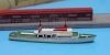 Seebäderschiff "Wappen von Hamburg II" grüne  Decks (1 St.) D 1962 Hansa S 95